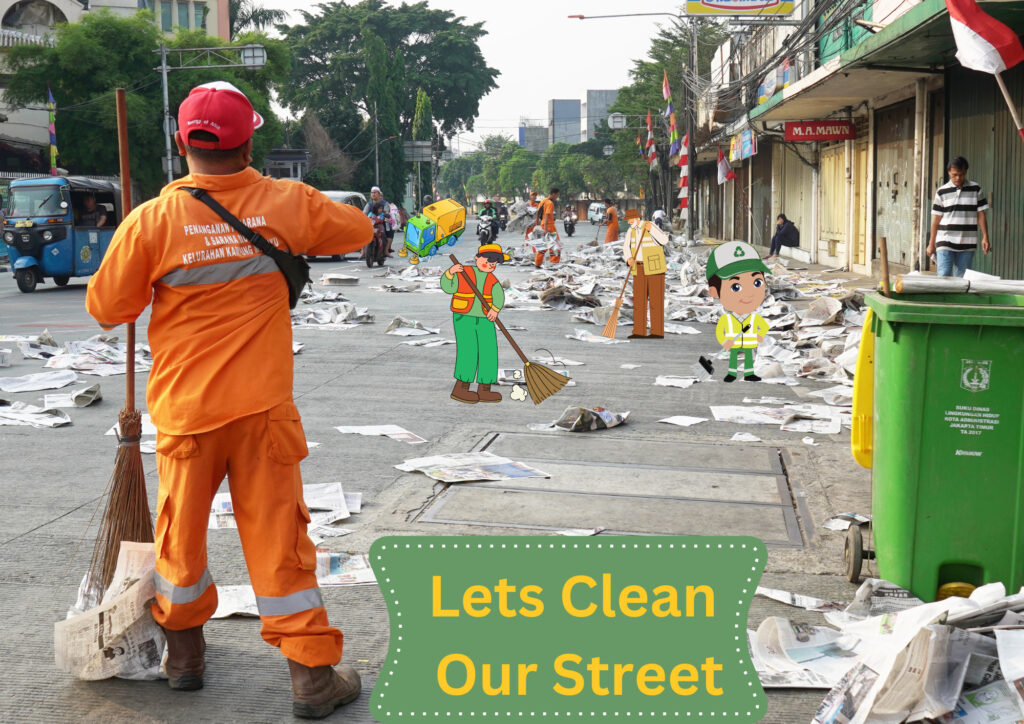 Beautiful School Competition Swachh Bharat Drawing/clean India school competition drawing Ideas Clean India Initiative on a City Road where, too much paper are scattered here and there